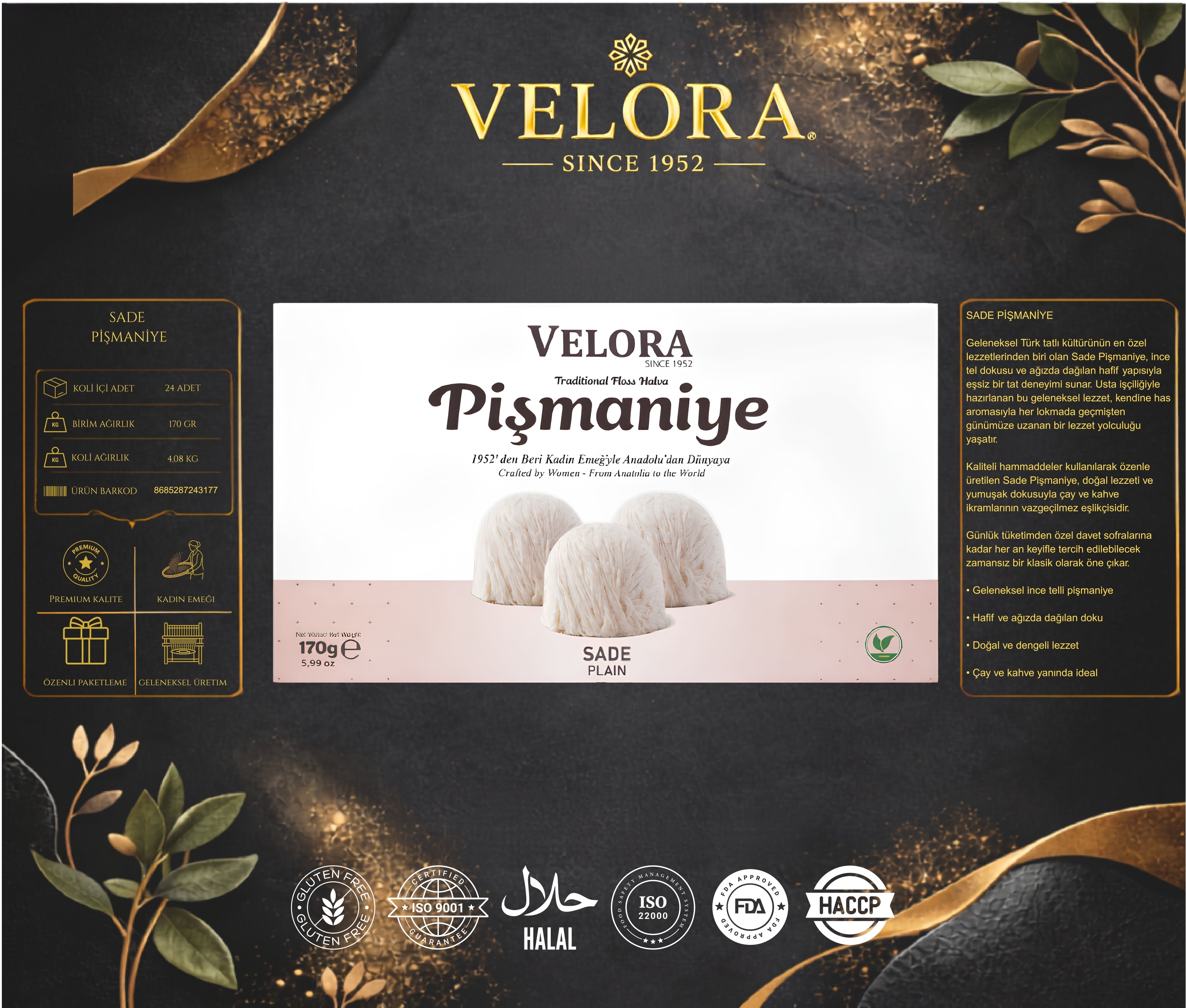 SADE PİŞMANİYE 170 GR