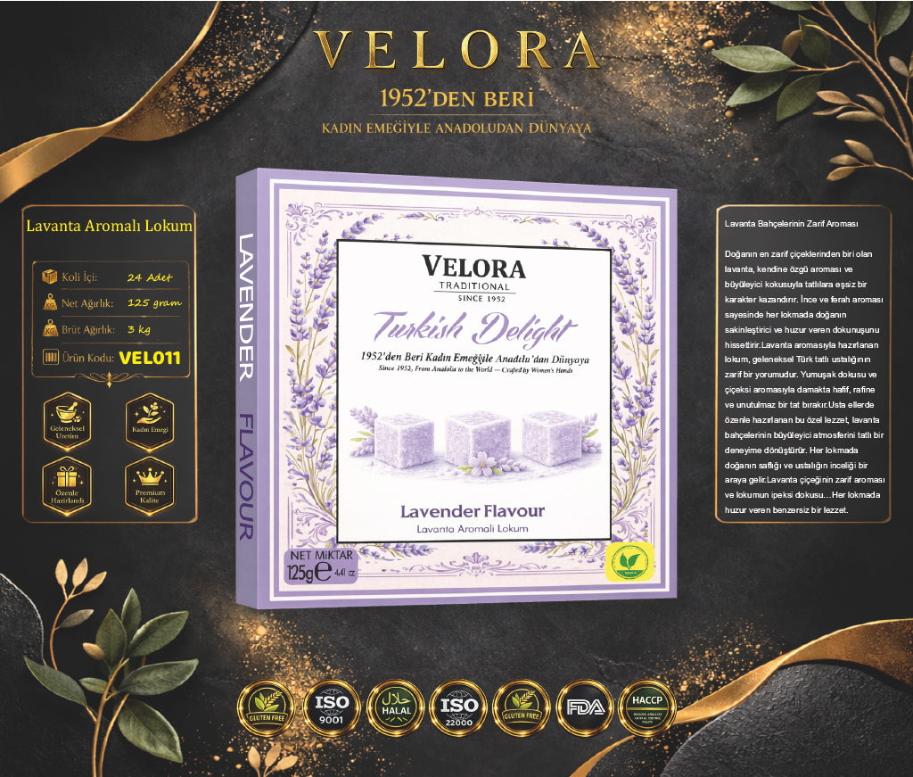 LAVANTA AROMALI LOKUM 125 GR