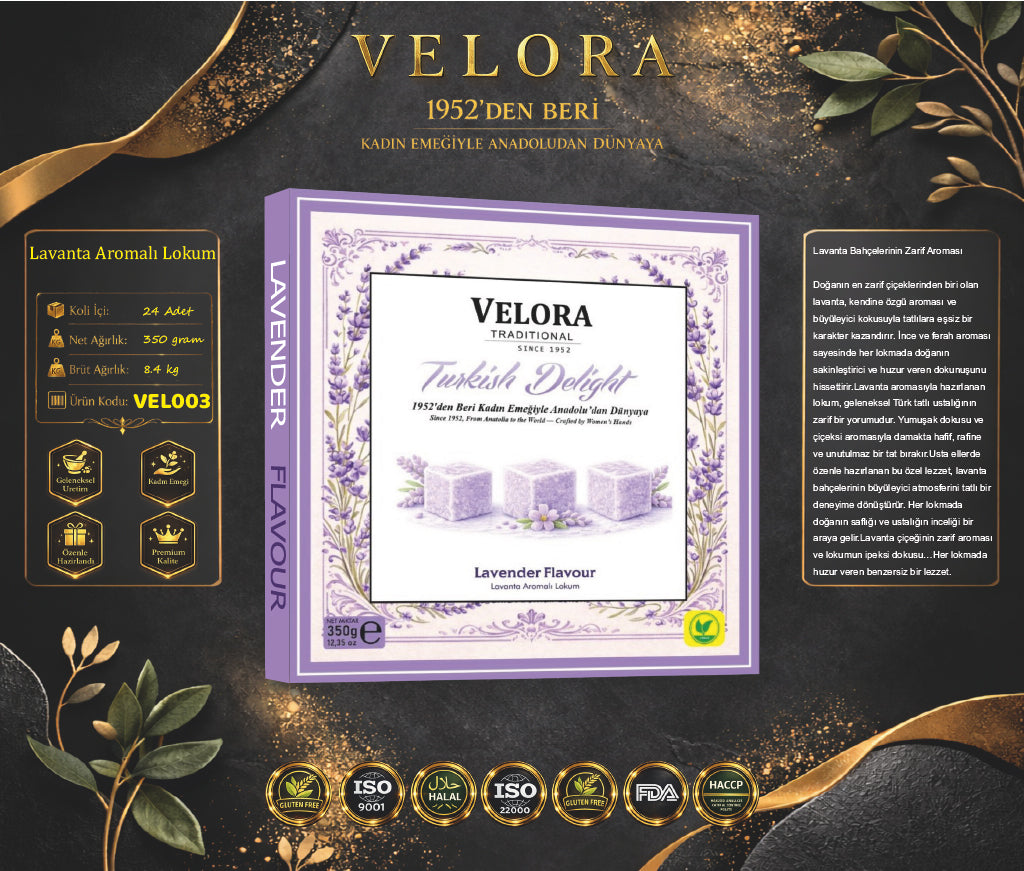 LAVANTA AROMALI LOKUM 350 GR